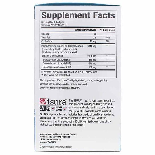 RxOmega-3 Ultra Strength, NF